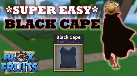 where is black cape in blox fruits